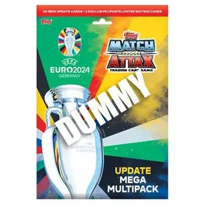 UEFA EURO 2024 Trading Cards Update Mega Multipack - Topps/Merlin Carte à collectionner - TOPP067936 pas cher