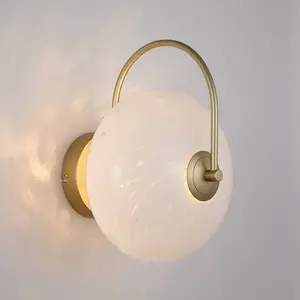 Searchlight Applique murale LED Confetti, dorée/blanche, largeur 25 cm... pas cher
