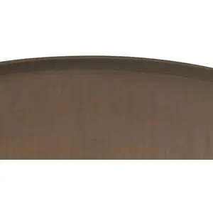 Searchlight Plafonnier LED Gianna, gris/blanc, textile, Ø 50 cm pas cher