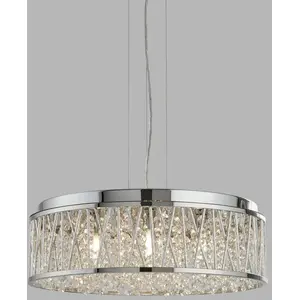 Searchlight Suspension Elise, à une lampe 7 x G9 pas cher