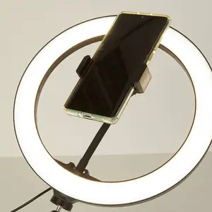 Searchlight Lampe annulaire LED Selfie Tripod, support USB CCT pas cher