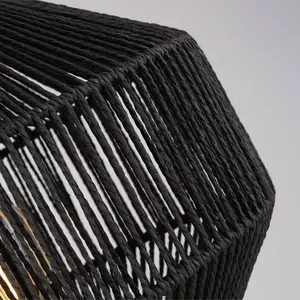 Searchlight Lampe sur pied Wicker pas cher