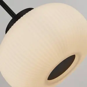 Searchlight Suspension Lumina, à trois lampes, barres