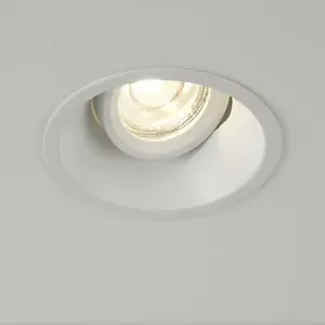 Searchlight Luminaire encastrable Slim Trim, blanc, Ø 9,4 cm, IP20, al...Vendu parluminaire