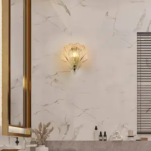 Searchlight Applique murale Shell, ambre teinté, forme de coquillage, ... pas cher