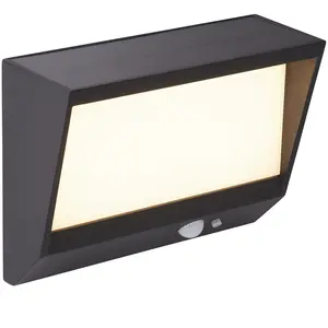Searchlight Applique d'extérieur LED solaire 67418BK pas cher