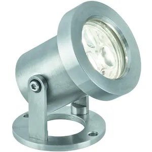 Spot led outdoor, en acier inoxydable et verre