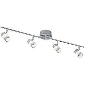 Searchlight Spot pour plafond LED Bubbles, IP44, à 4 lampes pas cher