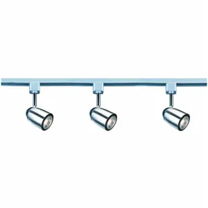 Searchlight - Spot dôme argent satiné et chrome pour rail pas cher