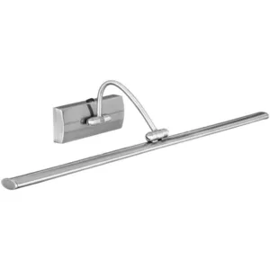 Searchlight Picture wall light 3w in satin silver with rocker switch 2984-51SS pas cher