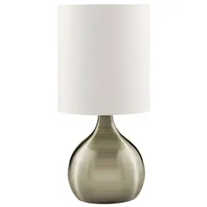 Searchlight Lampe à poser Touch 3923, laiton ancien pas cher