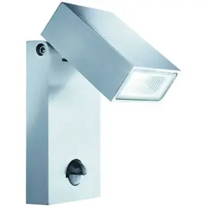 Searchlight Applique de jardin led outdoor acier inoxydable 1 ampoule 15cm pas cher
