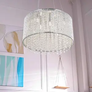 Searchlight Suspension Elise II, à 8 lampes pas cher