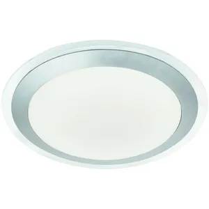 Searchlight Plafonnier LED argenté pas cher