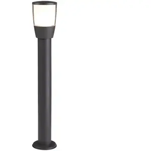 SEARCHLIGHT Borne de jardin Tucson Polycarbonate Gris foncé 1 ampoule 90cmVendu parluminaire