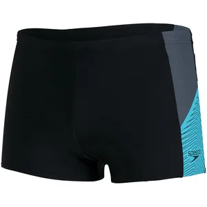Speedo Dive Aquashort - Short de Bain - Homme - Noir/USA Charcoal/Hypersonic Blue, 34 FR