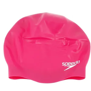 Bonnet de natation en silicone Speedo - Rose - Taille unique pas cher
