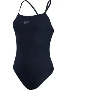 Speedo Eco Endurance+ Thinstrap 1 Piece Maillot de Bain Femme, Navy, 32 pas cher