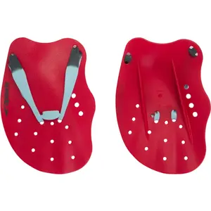 Plaquette natation Speedo Tech Paddle - lava red/chill blue/grey - L pas cher