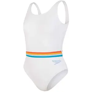 Speedo Maillot De Bain Belted Deep U-back UK 30 pas cher