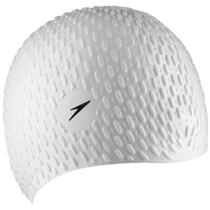 Speedo Bubble Bath Cap Swimming Cap Mixte Adulte, Blanc, Taille Unique pas cher