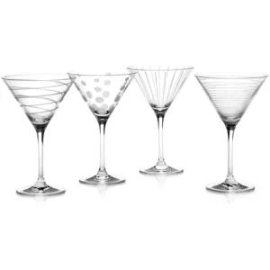 Creative Tops Mikasa Cheers cristal verres à Martini-Lot de 4 - 5159319