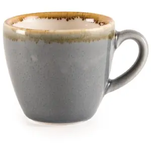 Comparateur de prix : Tasse à expresso couleur océan Kiln Olympia 85ml - Lot de 6