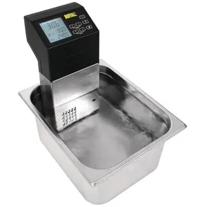 Comparateur de prix : Thermoplongeur de cuisson sous vide portable 1500W - Buffalo - Noir
