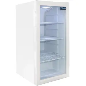 Frigo Bar de Comptoir Vitré 88 litres - Polar pas cher
