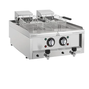 Comparateur de prix : Friteuse Professionnelle Electrique à Poser Série 600   2x8 Litres
