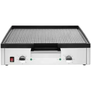 Plancha Électrique En Fonte Extra Large Buffalo   Double Zone 3kw, 220... pas cher
