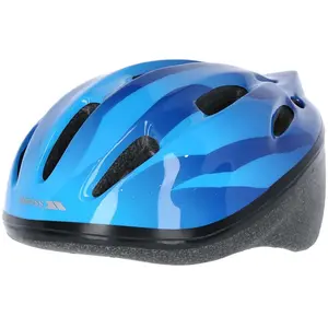 Comparateur de prix : Trespass Cranky Casque de vélo Mixte Enfant, Bleu Foncé, Taille 44-48