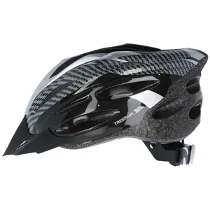 Comparateur de prix : Trespass Crankster Casque de vélo Mixte Adulte, Noir, S/M