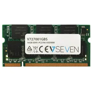 Comparateur de prix : V7 1gb Ddr1 Pc2700 - 333mhz So Dimm Notebook Module De Mémoire - V727001gbs