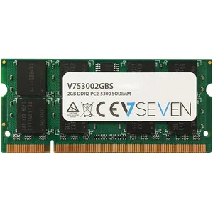 Comparateur de prix : V7 2gb Ddr2 Pc2-5300 667mhz So Dimm Notebook Module De Mémoire - V753002gbs