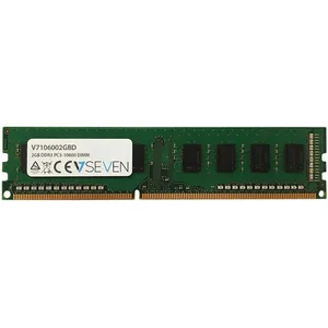 Comparateur de prix : V7 2GB DDR3 PC3-10600 - 1333mhz DIMM Desktop Module de mémoire - V7106002GBD