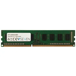Comparateur de prix : V7 V7128002GBD V7 2GB DDR3 PC3-12800 - 1600mhz DIMM Desktop Module de mémoire - V7128002GBD