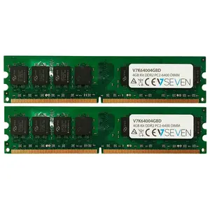 Comparateur de prix : V7 V7K64004GBD V7 4GB DDR2 PC2_6400 _ 800MHZ DIMM Module de mémoire _ V7K64004GBD