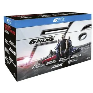 Universal Pictures Coffret Fast and Furious - L'Intégrale 6 Films Blu-Ray