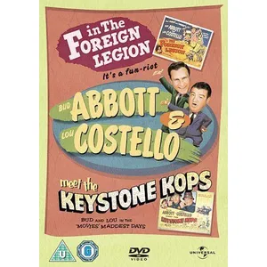 Comparateur de prix : Universal Pictures Abbott and Costello: In the Foreign Legion / Meet the Keystone Cops