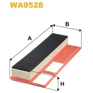 Filtre à air WIX WA9528 - Réf. 1378893 pas cher