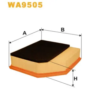 Filtre à air WIX WA9505 - Réf. 1378872 pas cher