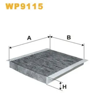 Filtre d'habitacle WIX WP9115 - Réf. 1379761 pas cher