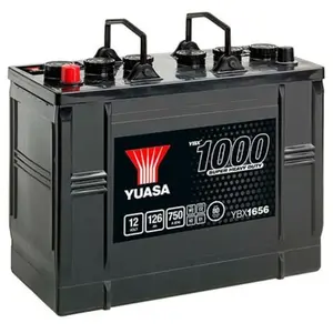 Batterie camion YBX1656 12V 126Ah 750A - YuasaVendu parkaufland