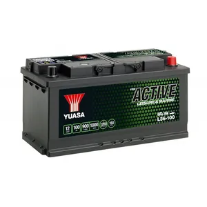 Yuasa - Batterie décharge lente L36-100 Leisure 12v 100ah X5D pas cher