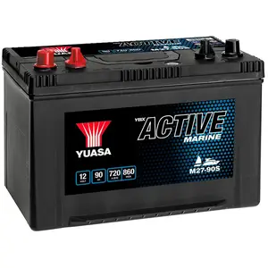 Yuasa Batterie De Voiture 12v 90ah/720a Active Marine Start pas cher