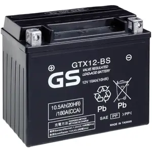 Gs Baterias Batterie Moto Et Scooter Gs Yuasa Gtx12-bsVendu parmotardinn