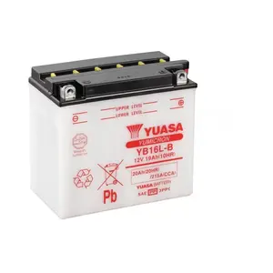 Comparateur de prix : YUASA - Batterie Moto 12V Avec Entretien Sans Pack Acide Yb16L-B