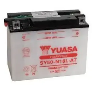 Comparateur de prix : YUASA SY50-N18L-AT Batterie de Moto