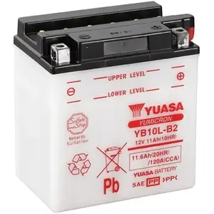 Comparateur de prix : YUASA - Batterie Moto 12V Avec Entretien Sans Pack Acide Yb10L-B2